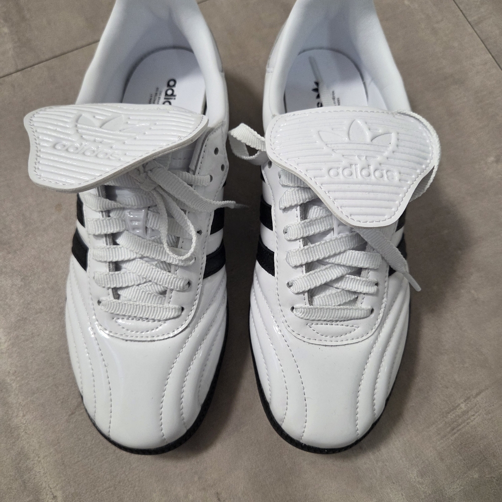 Adidas SAMBAS WOMEN SIZE 7 Monochrome Sports Sneakers